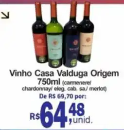 Cocipa Vinho Casa Valduga Origem oferta