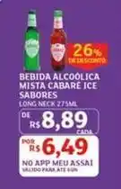 Assaí Atacadista Saborosas - bebida alcoolica mista cabare ice oferta
