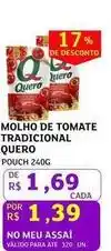 Assaí Atacadista Quero - molho de tomate tradicional oferta