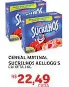 Assaí Atacadista Kellogg´s - cereal matinal sucrilhos oferta
