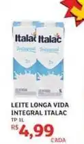 Assaí Atacadista Italac - leite longa vida integral oferta