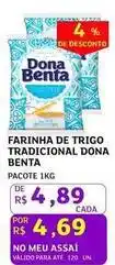 Assaí Atacadista Dona benta - farinha de trigo tradicional oferta