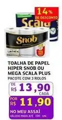 Assaí Atacadista Snob - toalha de papel hper ou mega oferta