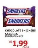 Assaí Atacadista Snickers - chocolate oferta
