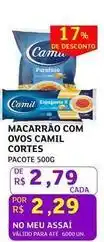 Assaí Atacadista Camil - macarrão com ovos cortes oferta