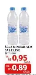 Assaí Atacadista Leve - agua mineral sem gas e oferta