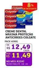 Assaí Atacadista Colgate - creme dental máxima proteção anticaries oferta