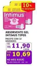 Assaí Atacadista Intimus - absorvente gel oferta