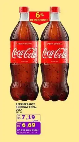 Assaí Atacadista Coca-cola - refrigerante original oferta