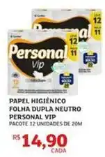 Assaí Atacadista Personal vip - papel higiênico folha dupla neutro oferta