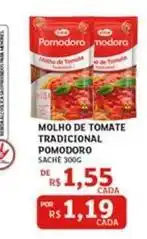 Assaí Atacadista Pomodoro - molho de tomate tradicional oferta