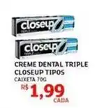 Assaí Atacadista Close up - creme dental triple oferta