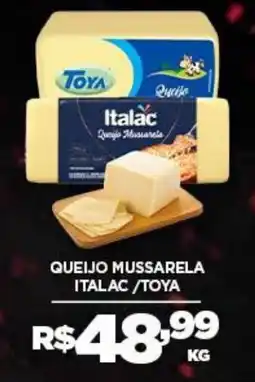 DB Supermercados queijo mussarela italac/toya oferta