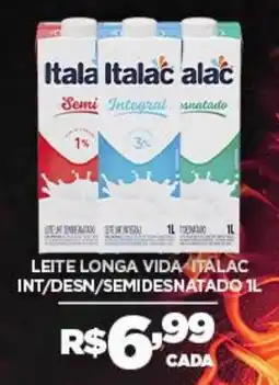 DB Supermercados Leite longa vida italac int/desn/semidesnatado oferta