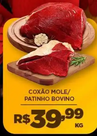 DB Supermercados Coxão mole/ patinho bovino oferta