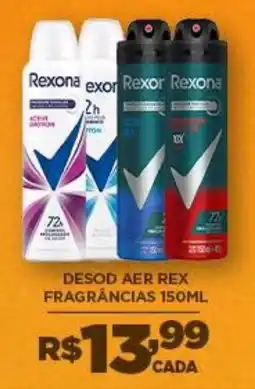 DB Supermercados Desod aer rex fragrâncias oferta