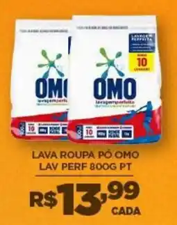 DB Supermercados Lava roupa pó omo lav perf oferta