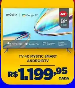 DB Supermercados tv 40 mystic smart androidtv oferta