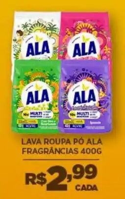DB Supermercados Lava roupa pó ala fragrâncias oferta