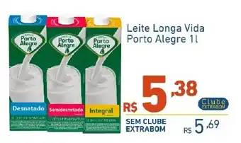 Leite Longa Vida Porto Alegre 1l