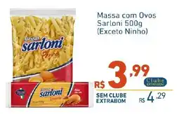 Extrabom Supermercados Massa com Ovos Sarloni oferta
