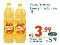 Extrabom Supermercados Suco Dafruta Concentrado Caju oferta