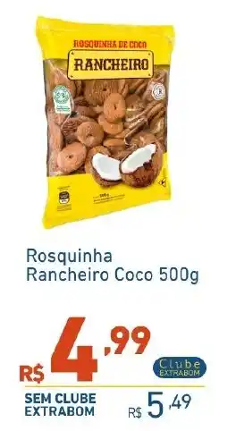 Extrabom Supermercados Rosquinha Rancheiro Coco oferta