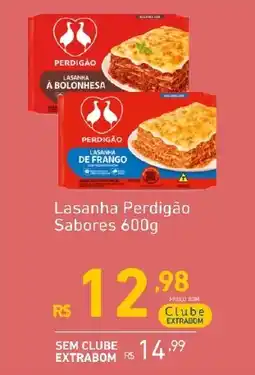 Extrabom Supermercados Lasanha perdigão sabores oferta