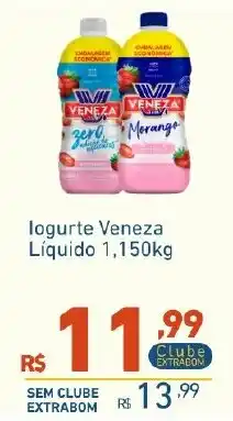 Extrabom Supermercados Iogurte venezza liquido oferta