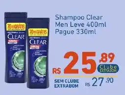 Extrabom Supermercados Shampoo clear men leve oferta