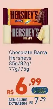 Extrabom Supermercados Chocolate barra hersheys oferta