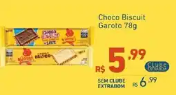 Extrabom Supermercados Choco Biscuit Garoto oferta