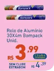 Extrabom Supermercados Rolo de Alumínio Bompak oferta