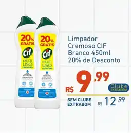 Extrabom Supermercados Limpador Cremoso Cif Branco oferta