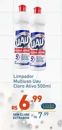 Extrabom Supermercados Limpador Multiuso Uau Cloro Ativo oferta