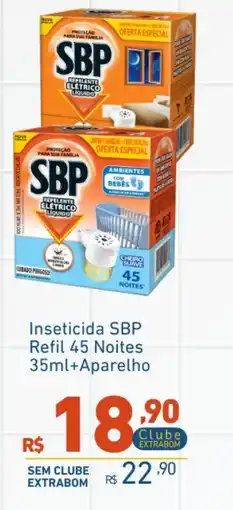 Extrabom Supermercados Inseticida sbp refil 45 noites oferta