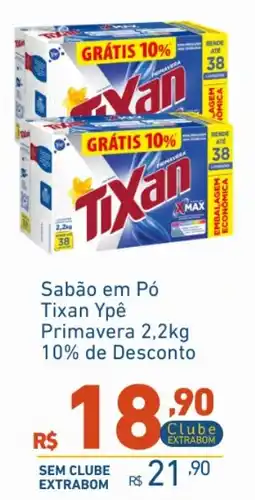 Extrabom Supermercados Sabão em Pó Tixan Ypê Primavera oferta