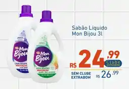 Extrabom Supermercados Sabão Líquido Mon Bijou 3l oferta