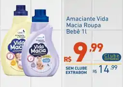 Extrabom Supermercados Amacianete vida macia roupa bebê oferta