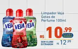 Extrabom Supermercados Limpador Veja Gotas de Perfume oferta