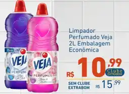 Extrabom Supermercados Limpador Perfumado Veja oferta