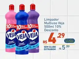 Extrabom Supermercados Limpador Multiuso Veja oferta