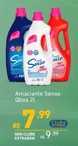 Extrabom Supermercados Amaciantesense qboa 2l oferta