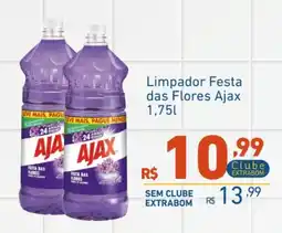 Extrabom Supermercados Limpador festa das flores ajax oferta