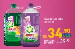 Extrabom Supermercados Sabão Líquido Ariel 3l oferta