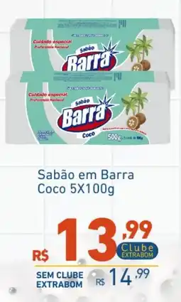 Extrabom Supermercados Sabão em barra coco oferta
