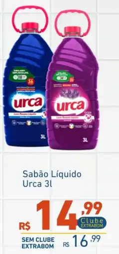 Extrabom Supermercados Sabão Líquido Urca 3l oferta