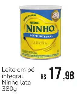 Hiperideal Supermercados Leite em pó integral Ninho lata oferta