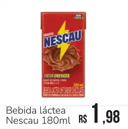 Hiperideal Supermercados Bebida láctea Nescau oferta