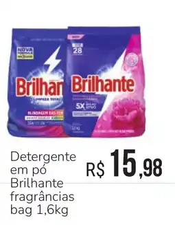 Hiperideal Supermercados Detergente em pó Brilhante fragrâncias oferta